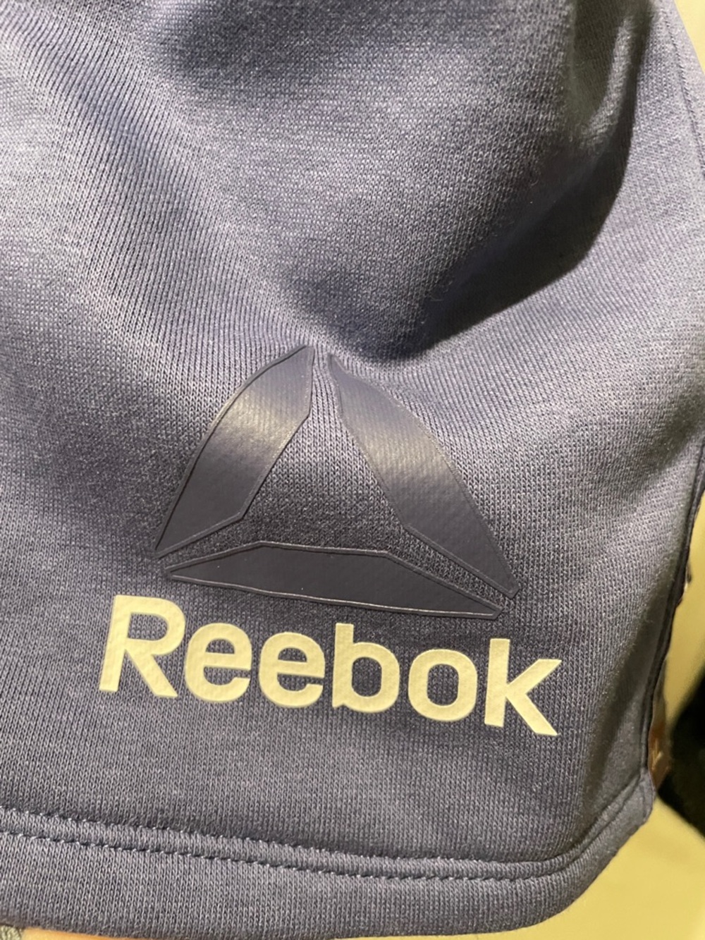 NEW 🆕 Reebok Mens/Unisex Blue Athletic Shorts with Drawstring - Picture 4 of 16